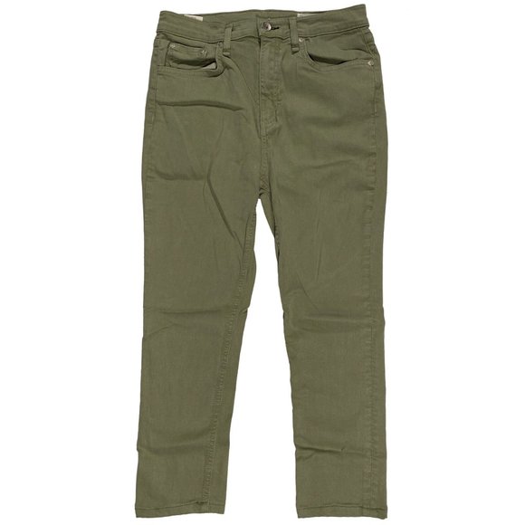 Rag & Bone High Rise Skinny cropped Jeans Sage colour-way women's size 27x22 - Picture 1 of 10
